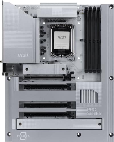 MSI PRO Z890 S WIFI PZ (Socket 1851) Intel Z890 ATX DDR5 Wi Fi 7 MSI PRO Z890 S WIFI PZ (Socket 1851) Intel Z890 ATX DDR5 Wi Fi 7