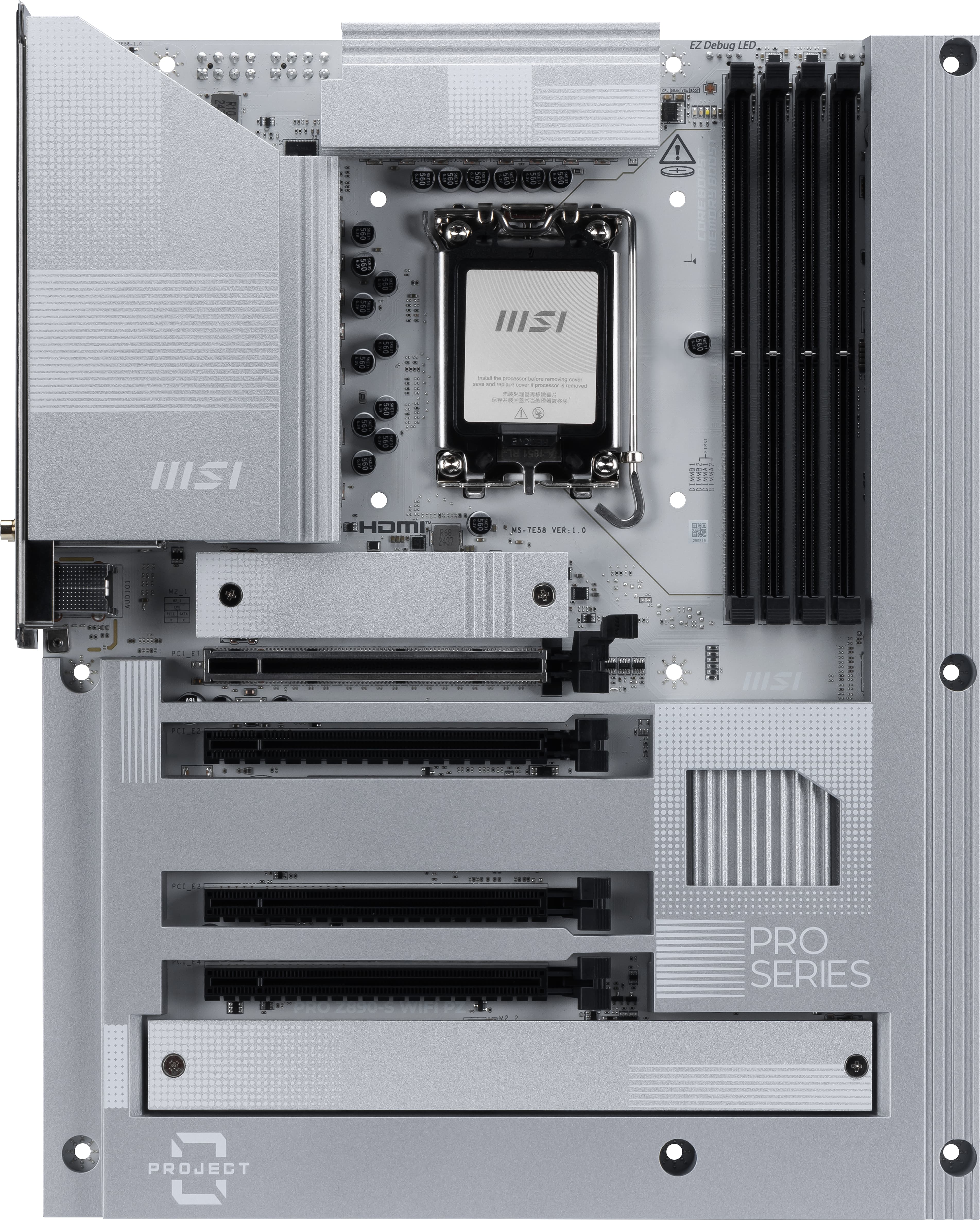 The text on the image reads:

"HISI HOMI ME-TES2 VER.1.0 I HISI PRO SERIES PROJECT U"

This text is likely related to the HISI Pro Series project and indicates that it is version 1.0.