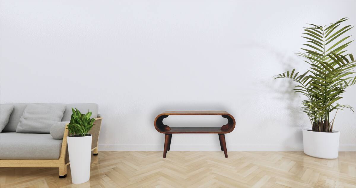 Alt View 7. Artisan Furniture - Open Chestnut Coffee Table - chestnut.