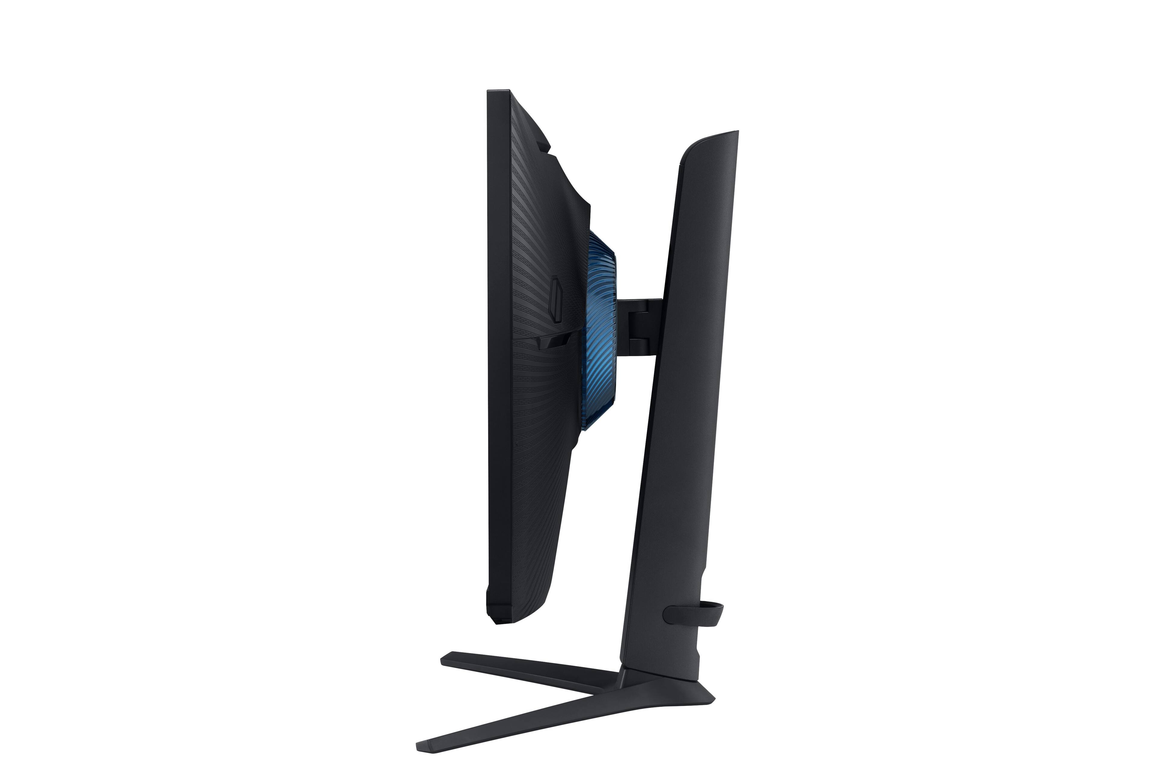 Alt View 19. Samsung - Odyssey 27” IPS LED QHD FreeSync Premium & G-Sync Compatible Gaming Monitor with HDR (Display Port, HDMI) - Black.