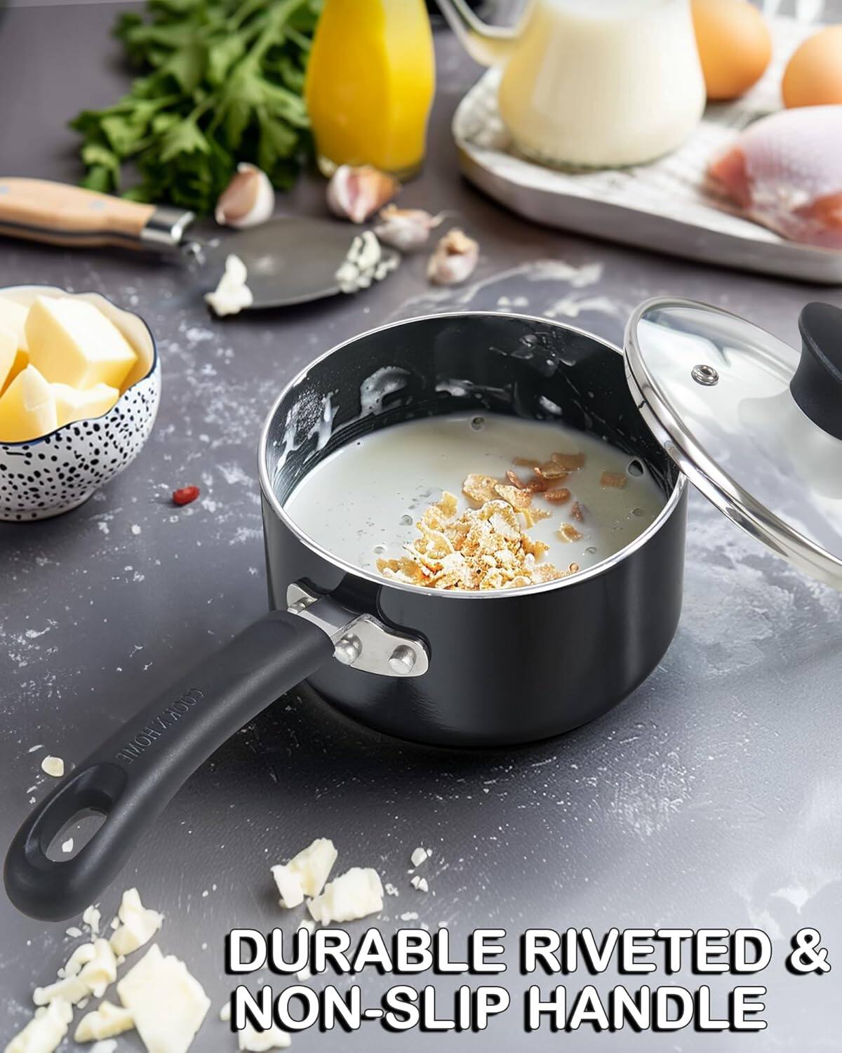DURABLE RIVETED & NON-SLIP HANDLE