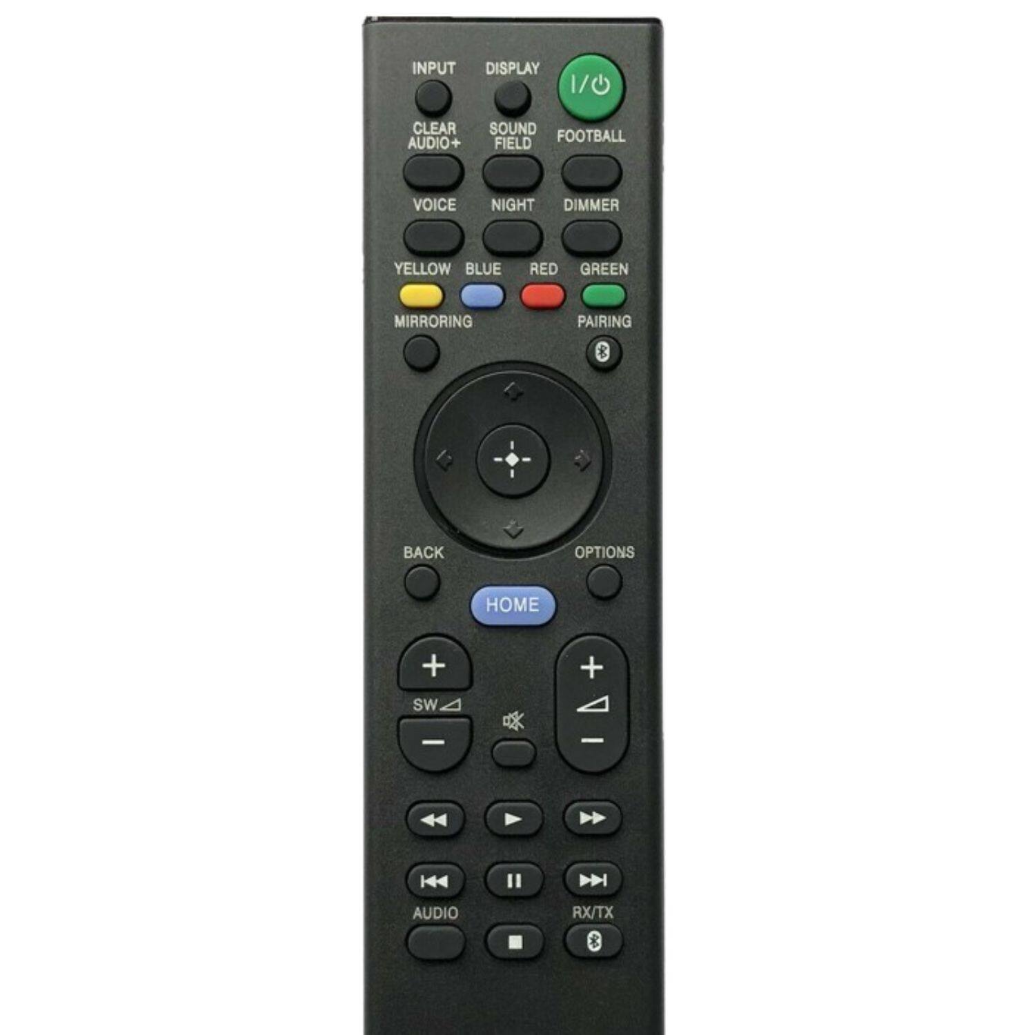 Left. Home Collection - Remote RMT-AH111U sub RMT-AH240U for Sony Soundbar HT-NT5 SA-NT5 HT-CT800.