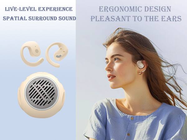 LIVE-LEVEL EXPERIENCE  
SPATIAL SURROUND SOUND  

ERGONOMIC DESIGN  
PLEASANT TO THE EARS