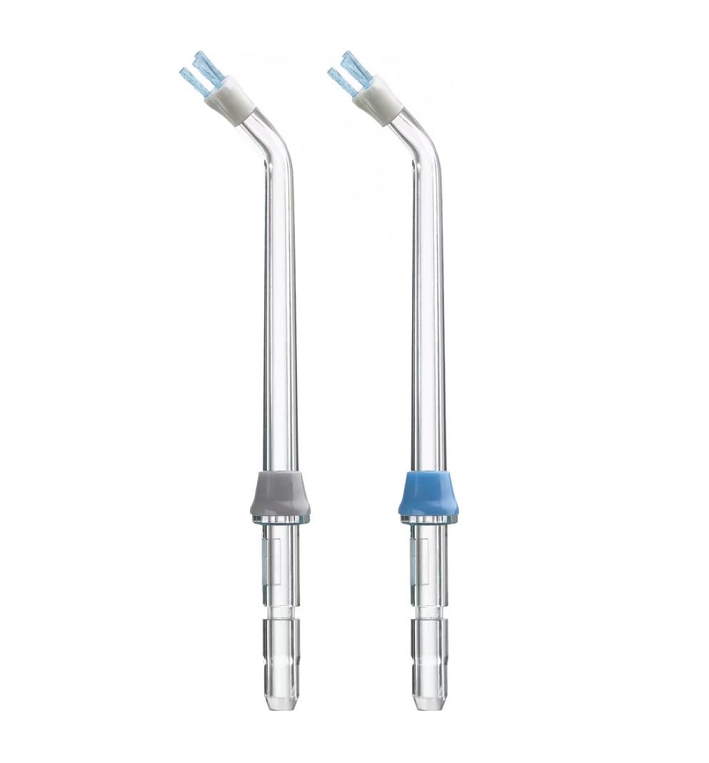 Front. ESBANY - Plaque Seeker Tips Compatible with Waterpik Water Flossers and Other Brand Oral Irrigators, Water Flosser Tip.