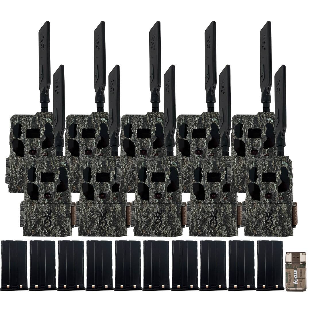 Front. Browning - Browning Trail Camera Defender Wireless Pro Scout Max HD AI 46MP Bundle.