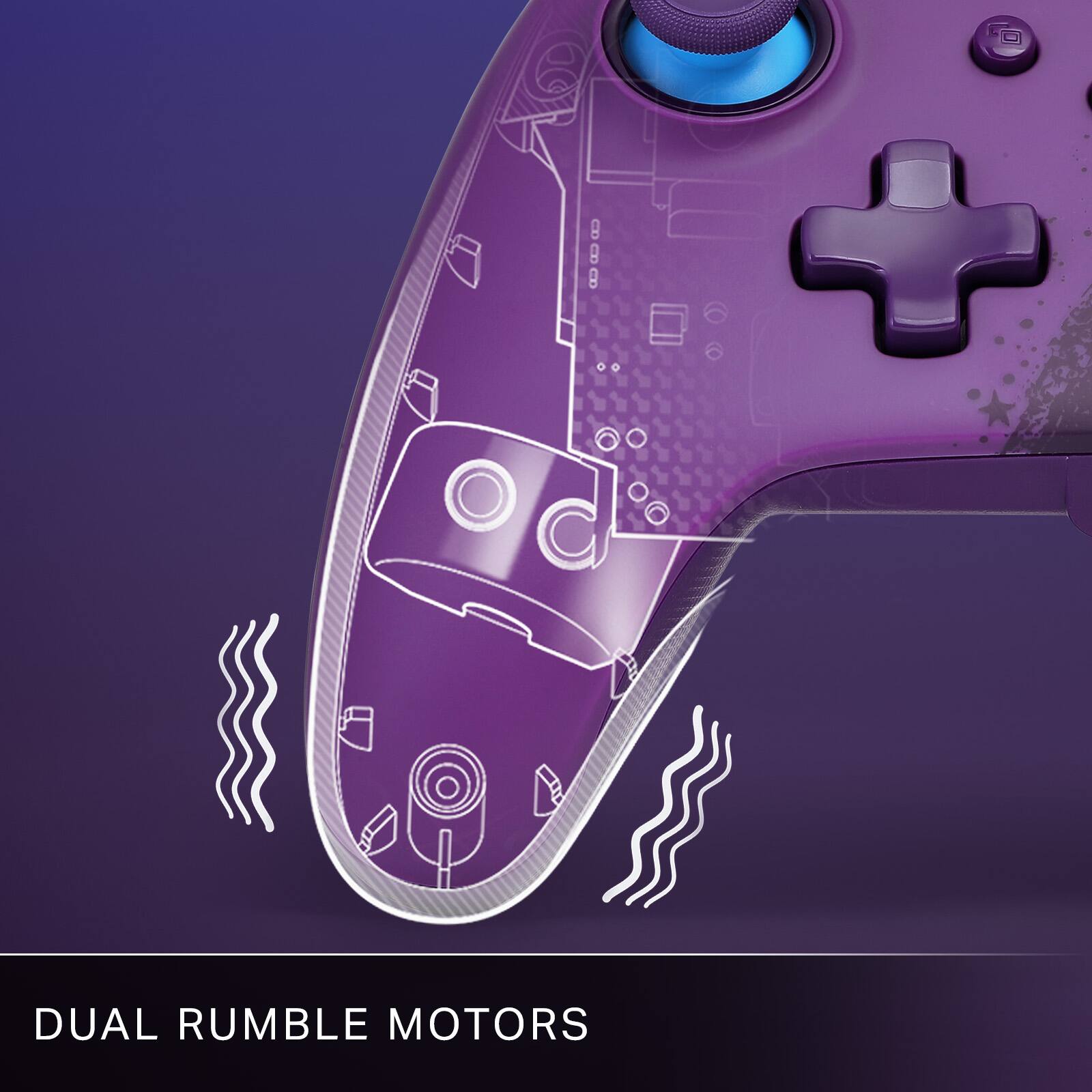 DUAL RUMBLE MOTORS