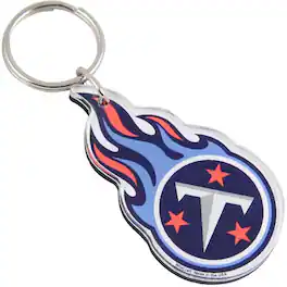 WinCraft - Tennessee Titans High Definition Team Logo Key Ring - Navy
