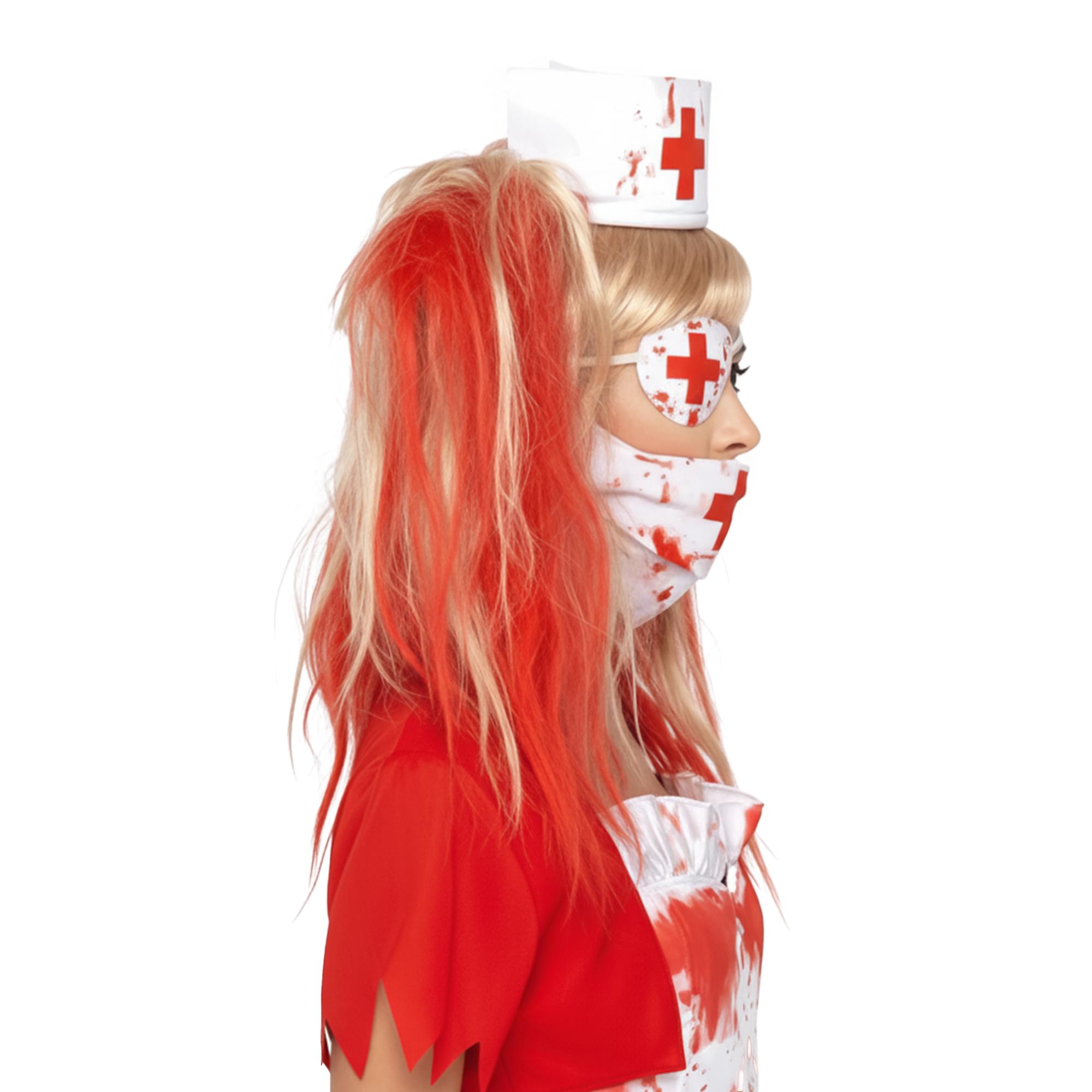 Alt View 10. Smiffys - Bloody Nurse Kit Costume Accessory - Multi-Colored.