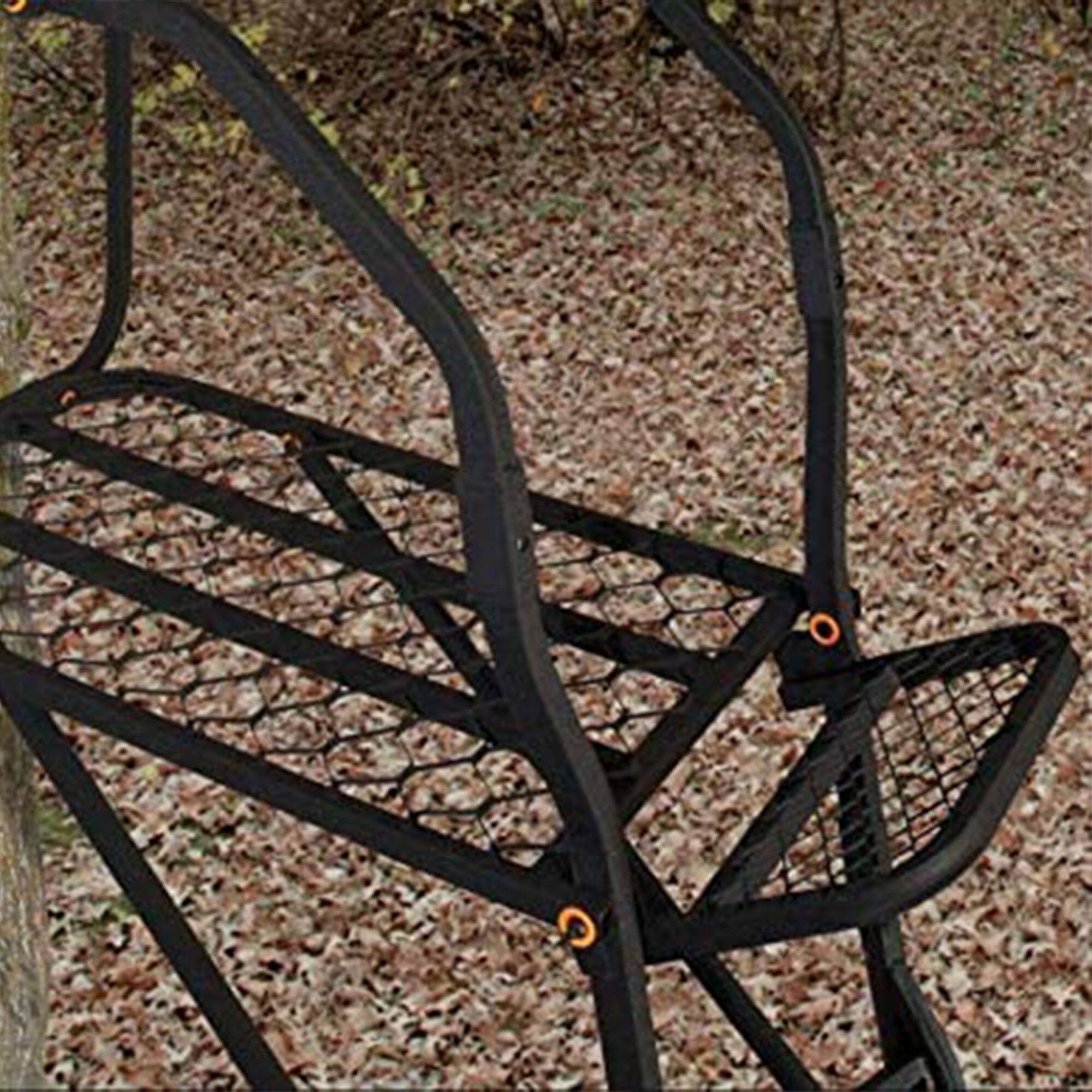Alt View 3. Muddy - Muddy The Skybox Deluxe 20 Ft Hunting Ladderstand, 1 Person Climbing Tree Stand - Black.