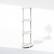 Alt View 2. Furinno - Turn-N-Tube 4-Tier Multipurpose Corner Shelf, Display Shelf, White/White - White/White.