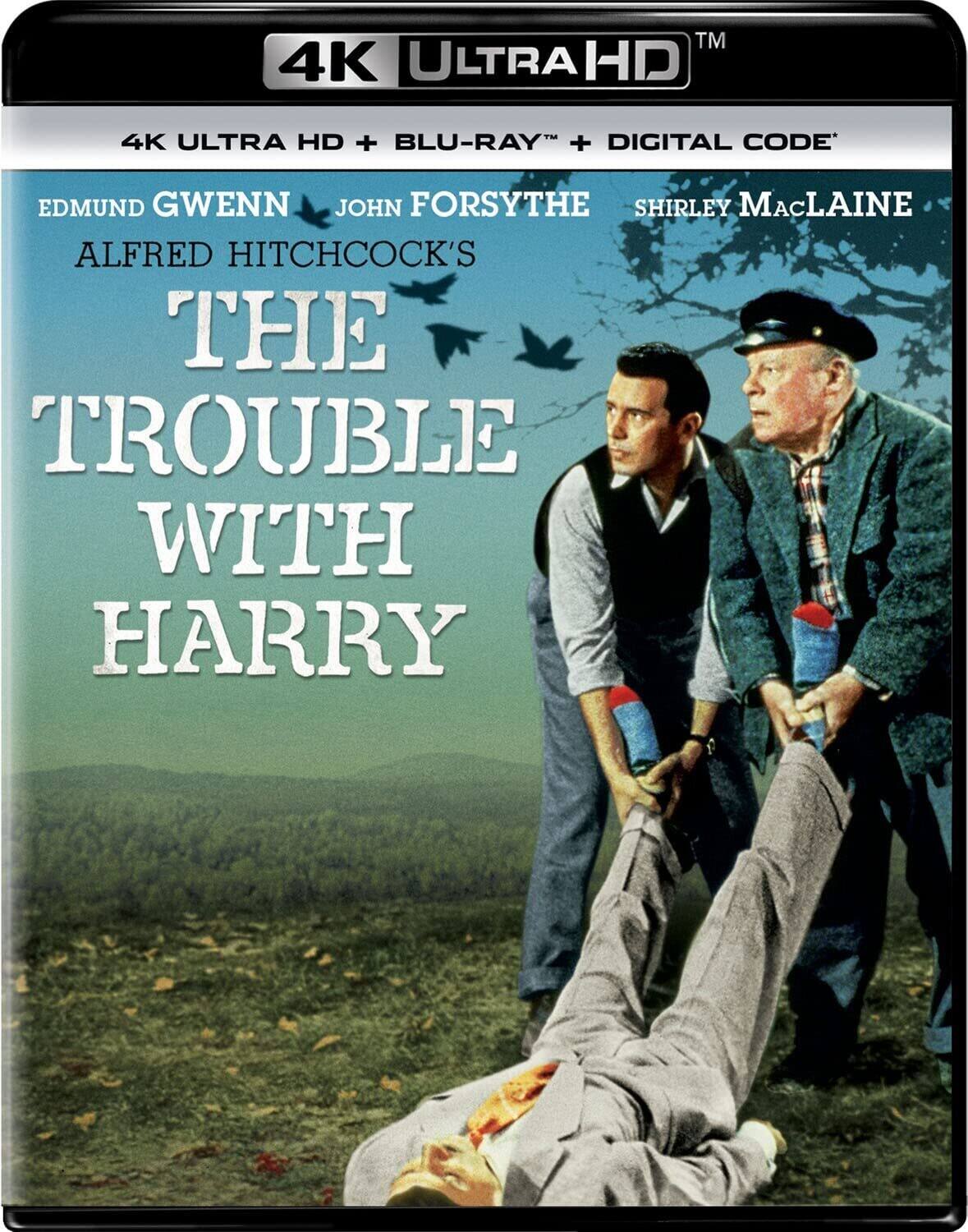 Front. The Trouble With Harry   - 4K Blu-Ray.