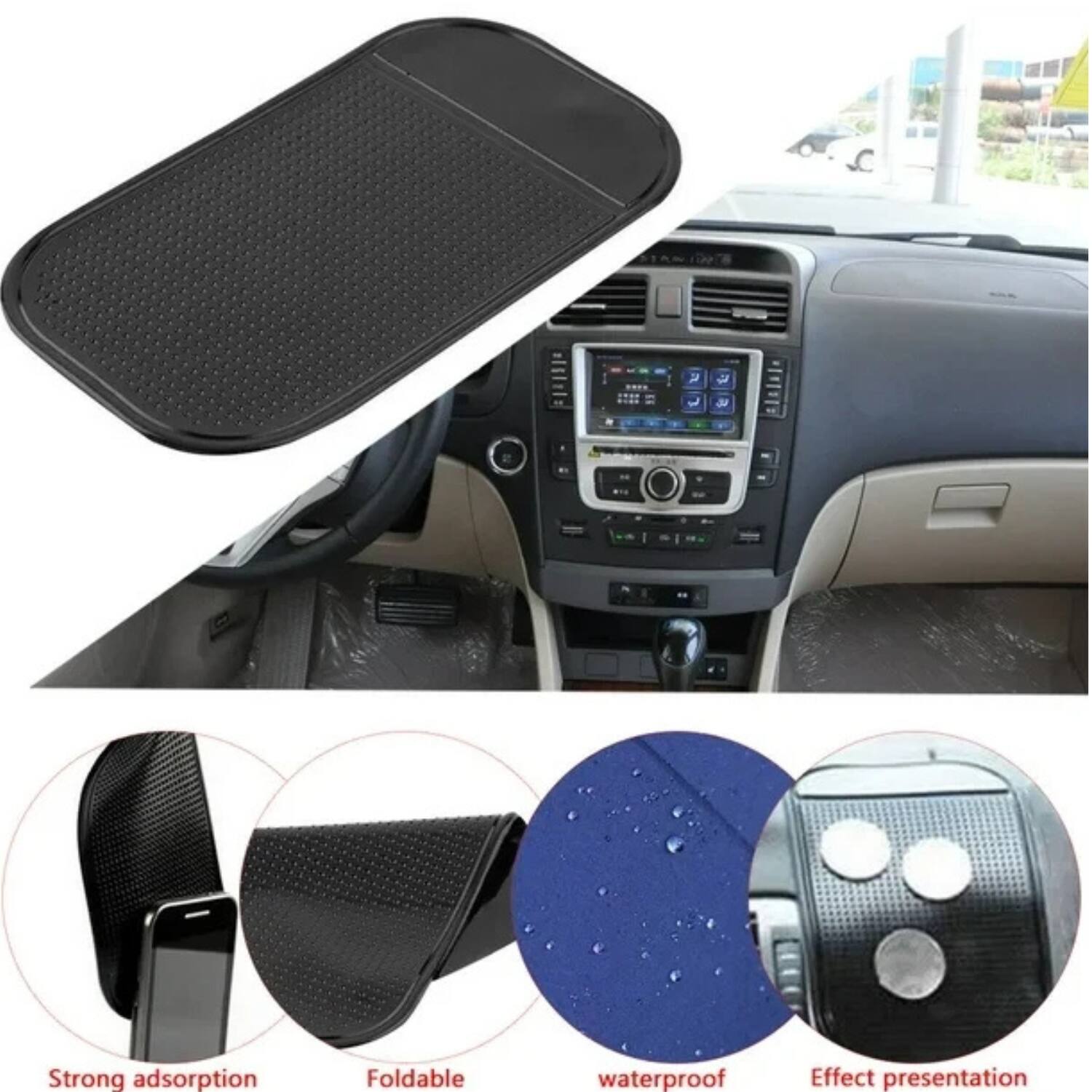 - Strong adsorption
- Foldable
- Waterproof
- Effect presentation