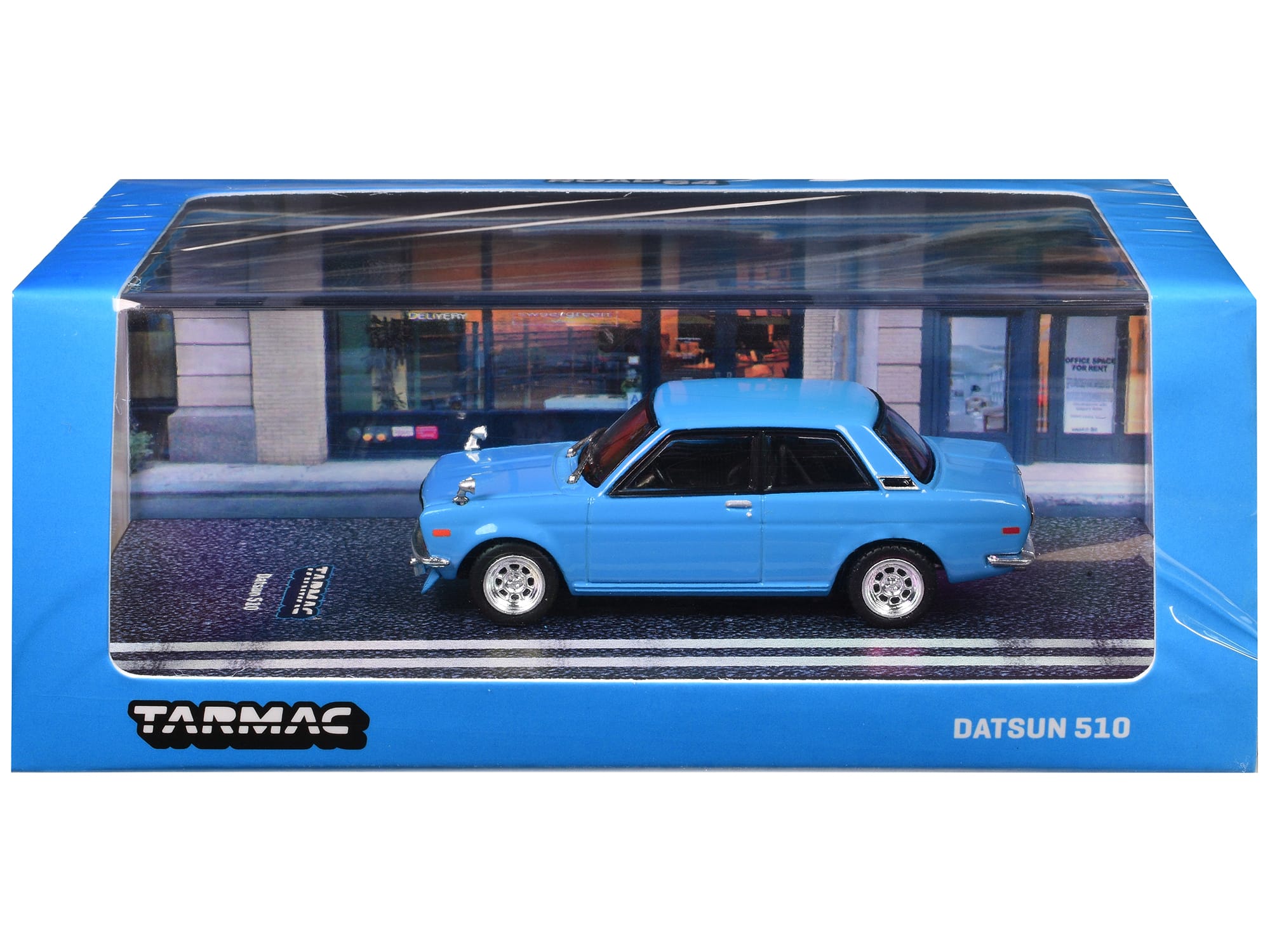 "Datsun 510 Light Blue ""Road64"" Series 1/64 Diecast Model Car by Tarmac Works" price history on PriceWatchPro