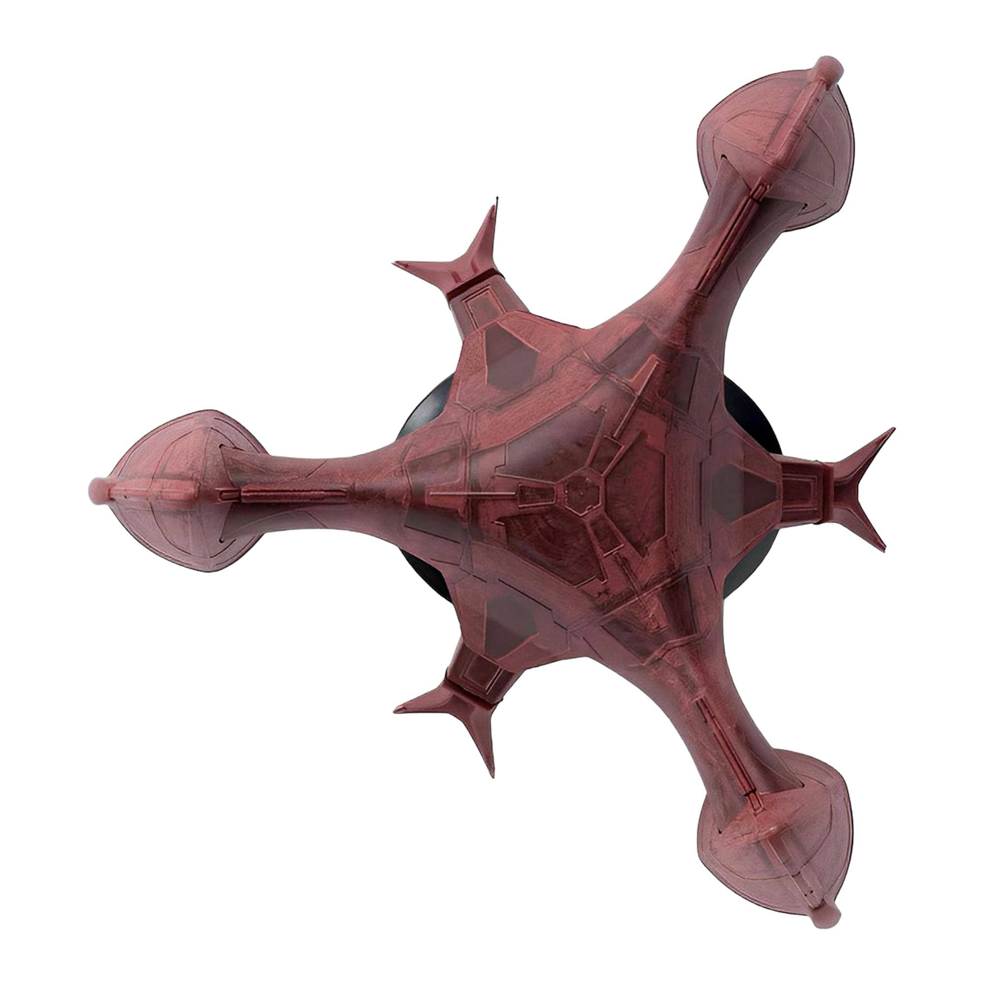 Alt View 4. Eaglemoss - Eaglemoss Star Trek Ship Replica | Vulcan Lander (The TPlana Hath) - Red.