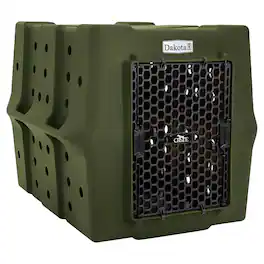 Dakota 283 - Canine Rough and Tough Economy Kennel, Pet Crate, Large, Olive