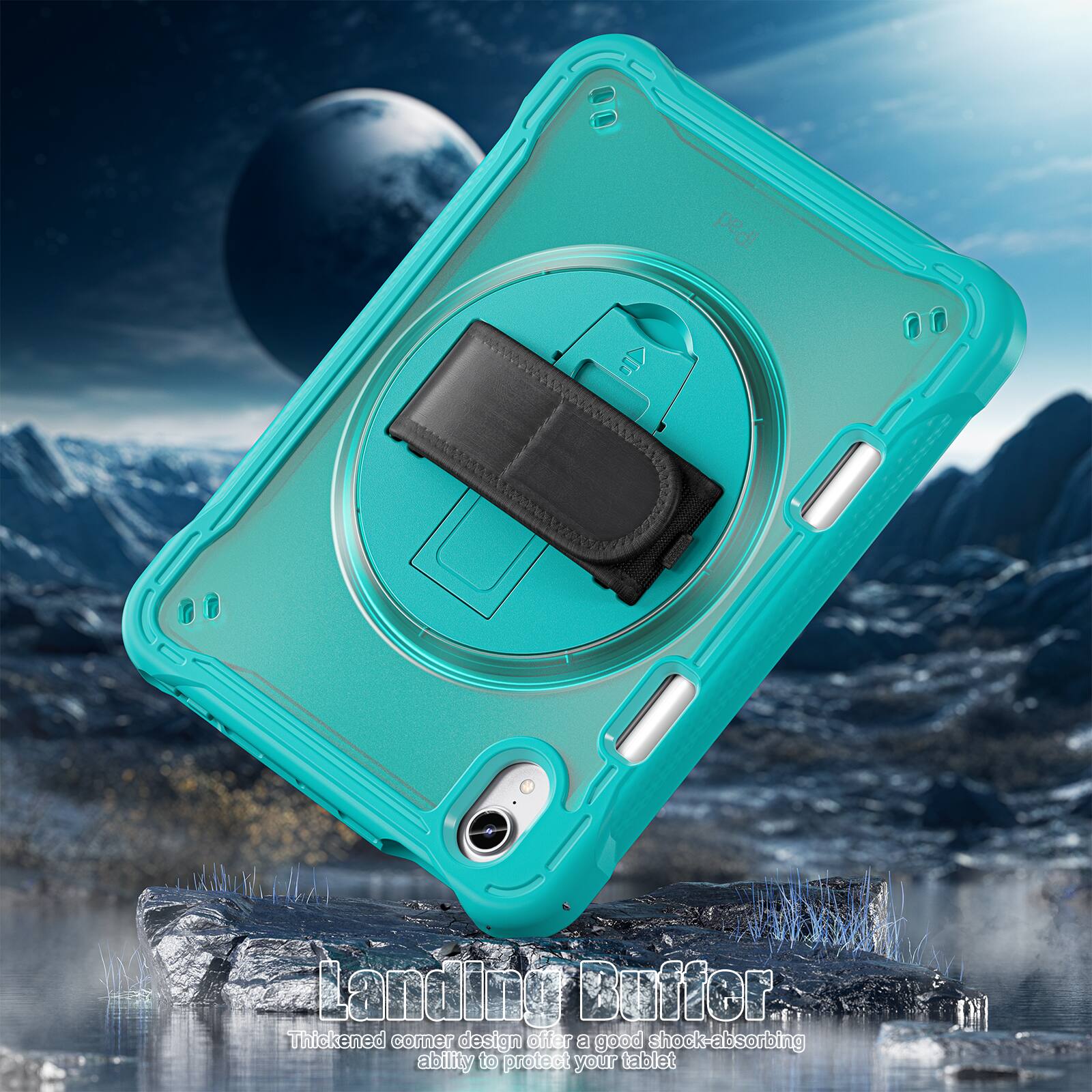 iPad S Jamding Buffer Thickened corner design offer a good shock-absorbing ability to protect your tablet
