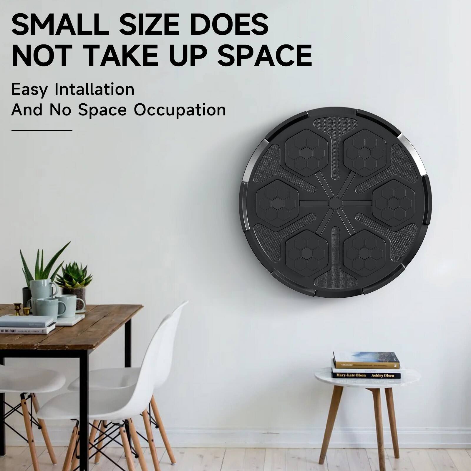 SMALL SIZE DOES NOT TAKE UP SPACE

Easy Installation  
And No Space Occupation