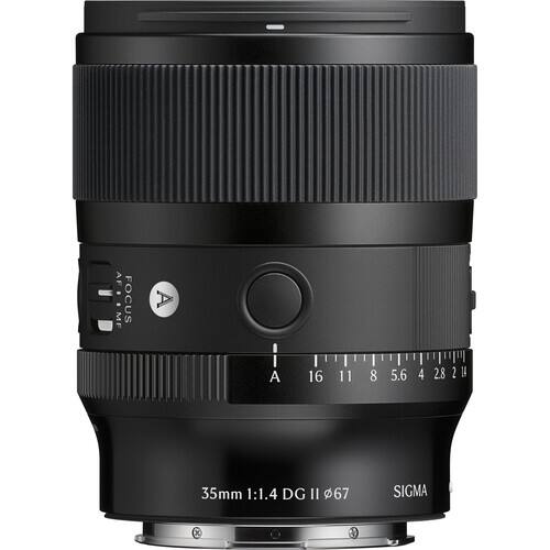 AF MF FOCUS A 16 11 8 5.6 4 2.8 2 14 35mm 1:1.4 DG II 67 SIGMA
