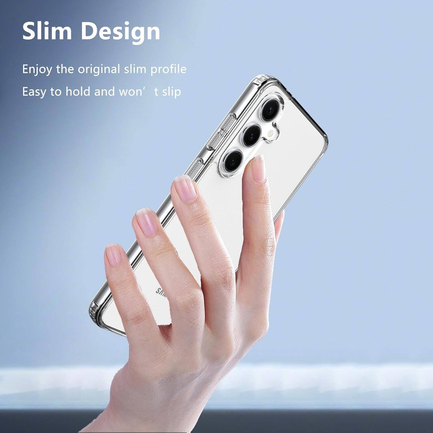 Slim Design
Enjoy the original slim profile
Easy to hold and won't slip