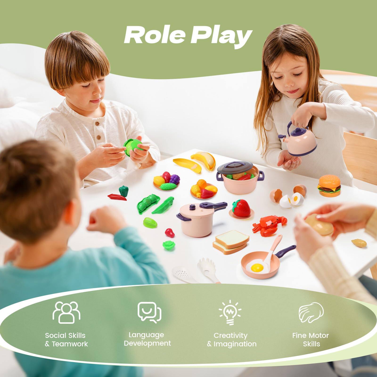 Role Play

Social Skills & Teamwork
Language Development
Creativity & Imagination
Fine Motor Skills