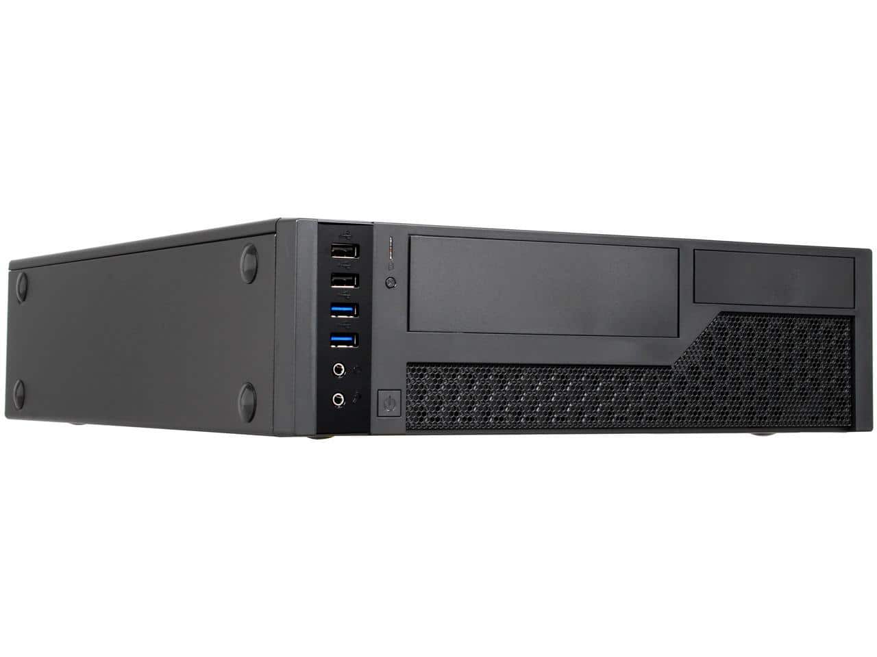 In Win - CE685.FH300TB3 Black Micro ATX Case with 300W TFX PSU - Black