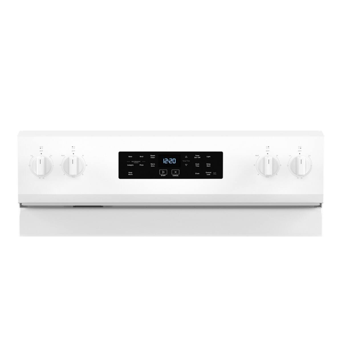 Alt View 11. Whirlpool - 5.3 Cu. Ft. Freestanding Electric Range with Cooktop Flexibility - White.