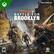 The image features a video game called Tom Clancy's The Division 2: Battle for Brooklyn. The game is rated Mature 17+ by the ESRB and is developed by Ubisoft. The cover of the game shows a group of people in a city, with one person holding a weapon. The game is part of the Xbox Series X.