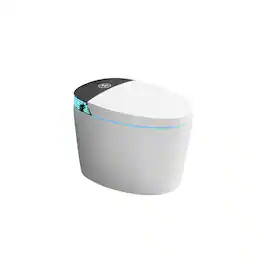 Bothwa Home - Smart Bidet Toilet with Heated Seat, Automatic Flush and Self-Cleaning - White