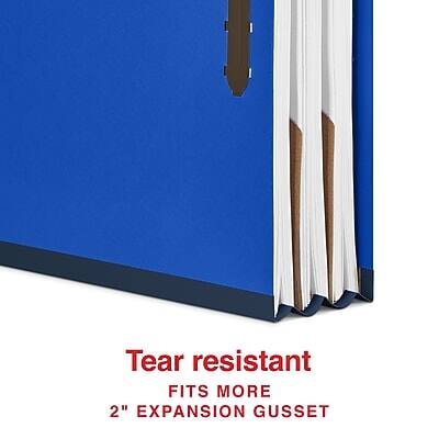 Tear resistant  
FITS MORE  
2" EXPANSION GUSSET