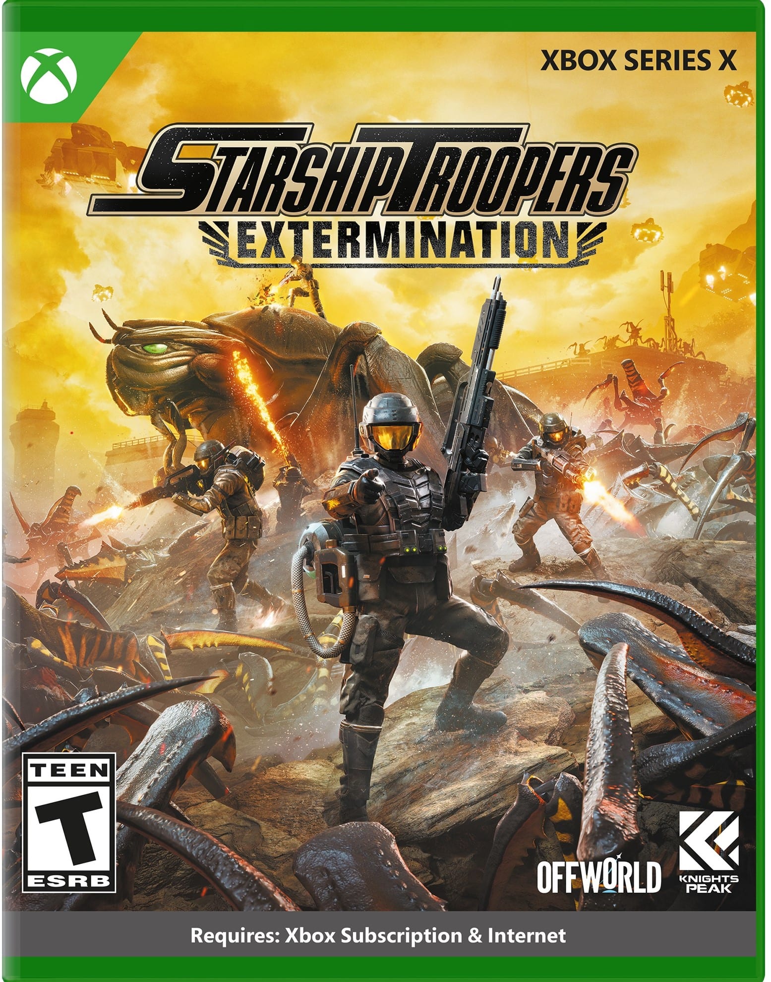 Starship Troopers: Extermination - Xbox Series X - Front_Zoom