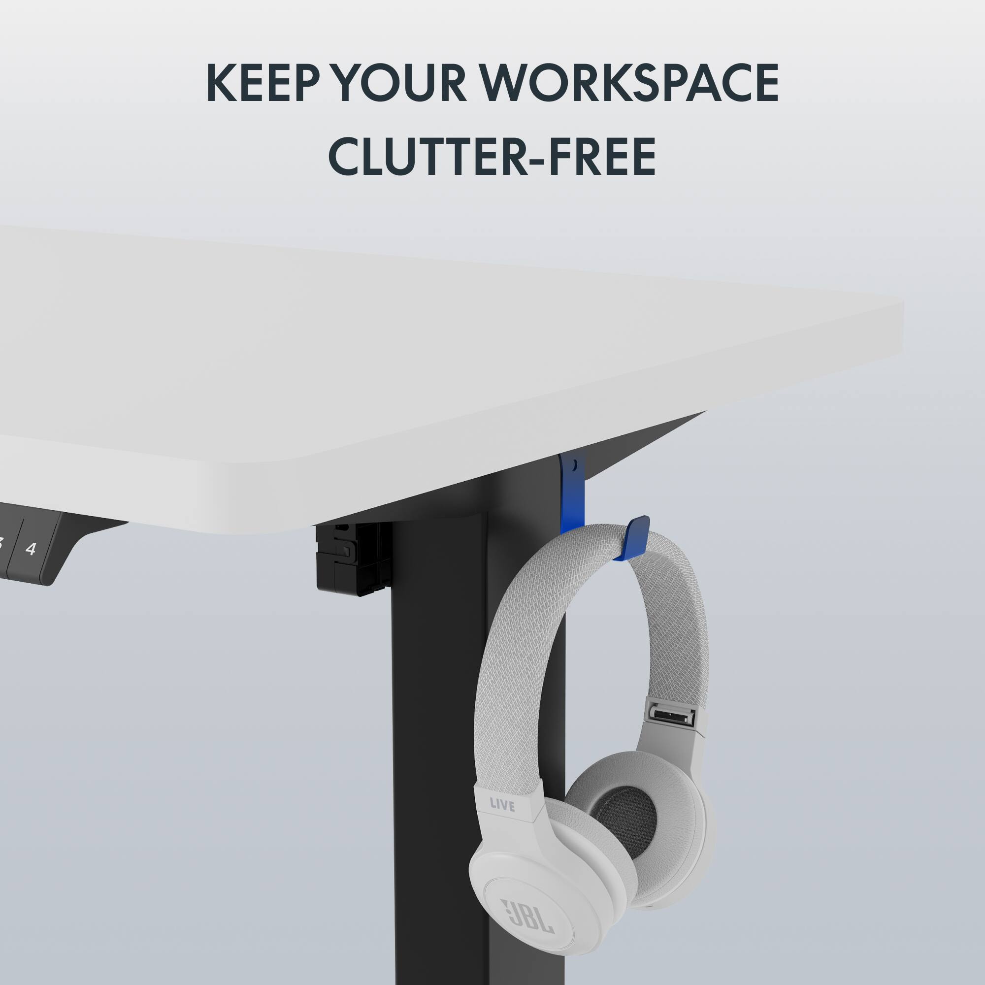 FlexiSpot E2 48''W Electric Adjustable Standing Desk Chipboard