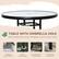 TABLE WITH UMBRELLA HOLE
Stylish design adds a touch of elegance to your outdoor space
OLGI
Tempered Glass Table Top
Center Umbrella Hole
Securing Loop for Umbrella Pole
Durable and non-slip feet