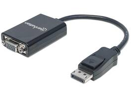 Manhattan - DisplayPort to VGA Converter Cable - 1.35 GB/s, 5.91"