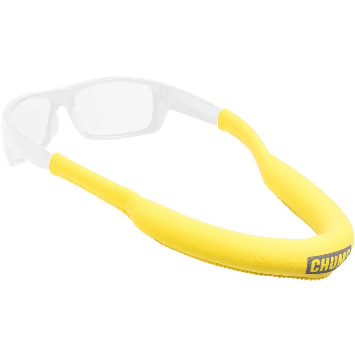 Front. Chums - Chums Neo Megafloat Neoprene Sunglasses Eyewear Retainer - Yellow - Yellow.