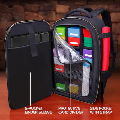 Enhance Card Storage Backpack - Black Enhance Card Storage Backpack - Black