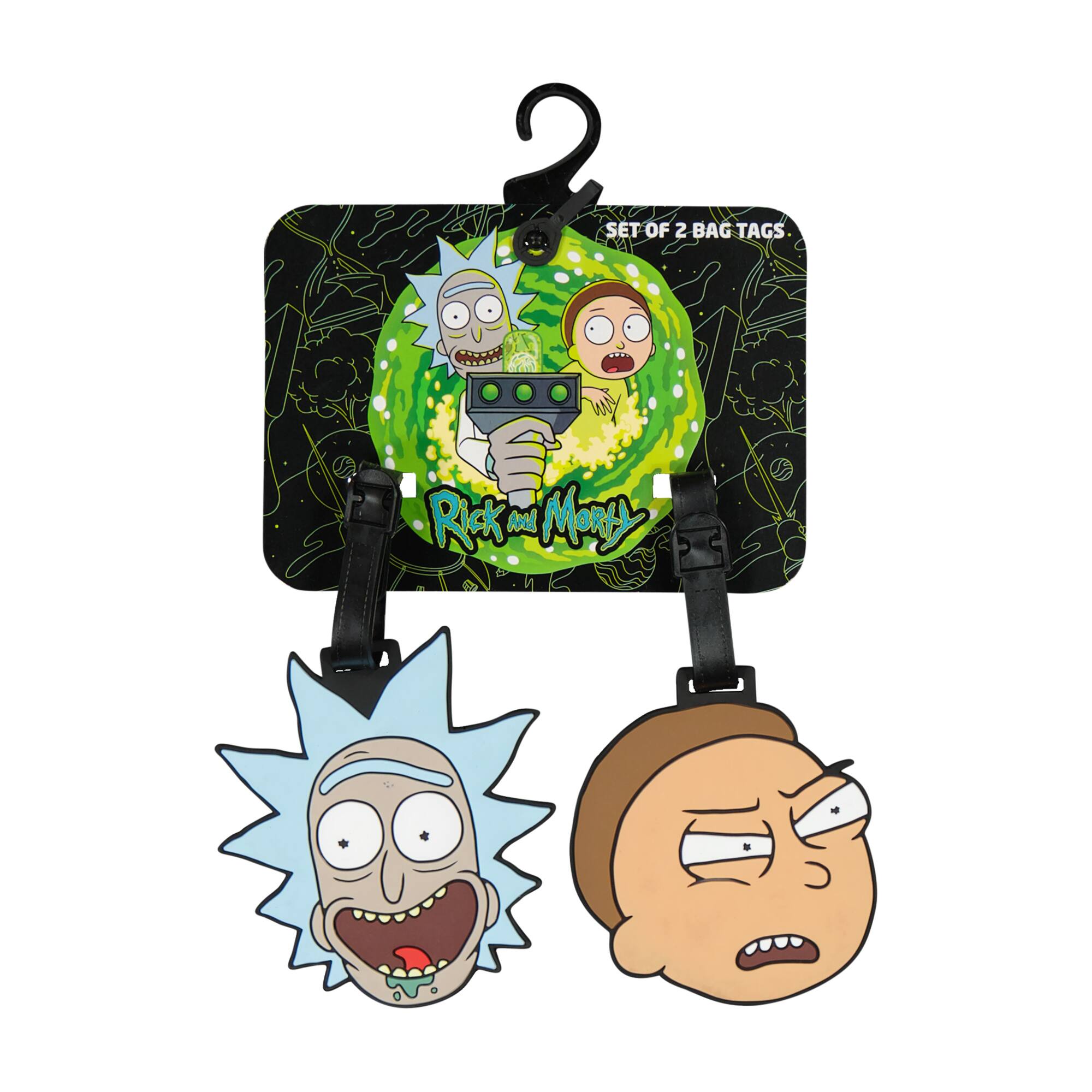 SET OF 2 BAG TAGS

Rick and Morty