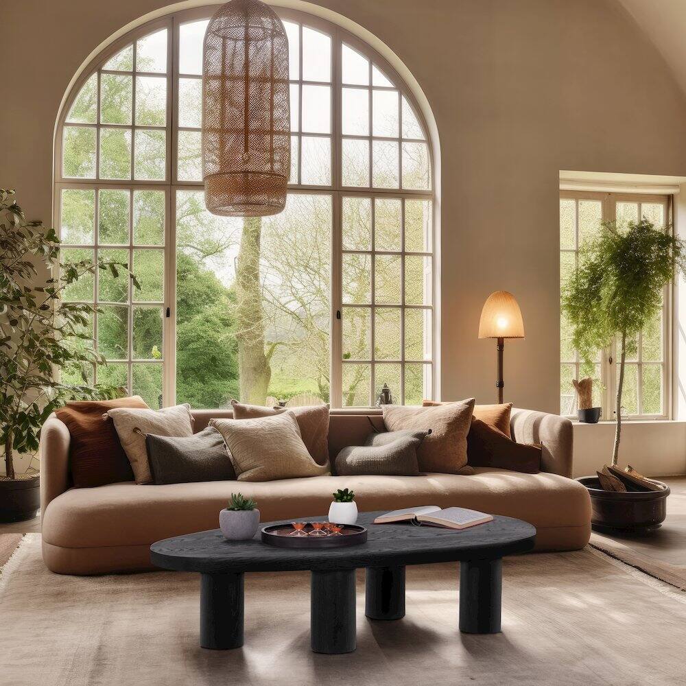 Alt View 1. Meridian Furniture - Beekman Black Coffee Table - Black.