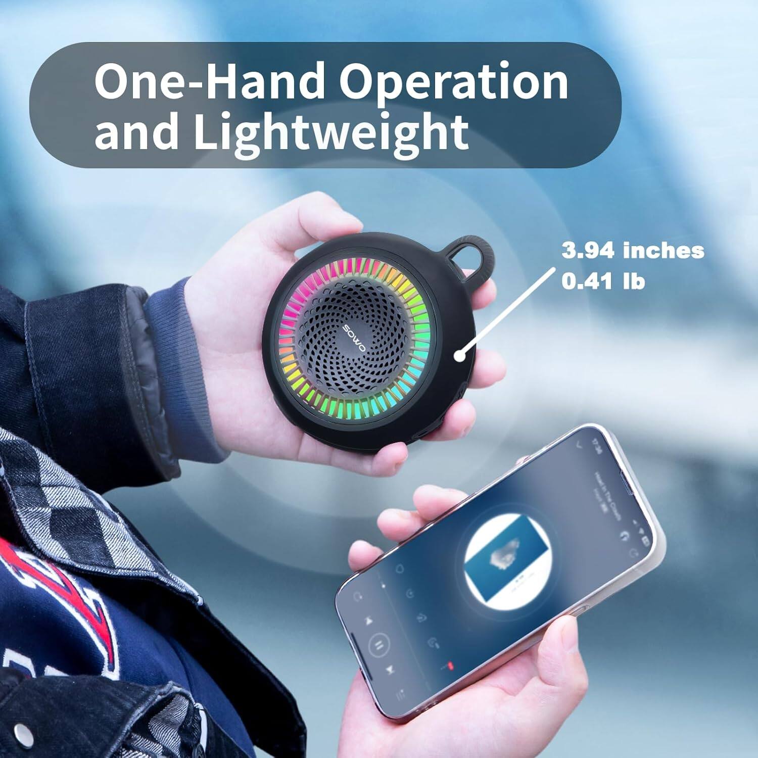 One-Hand Operation and Lightweight

3.94 inches
0.41 lb