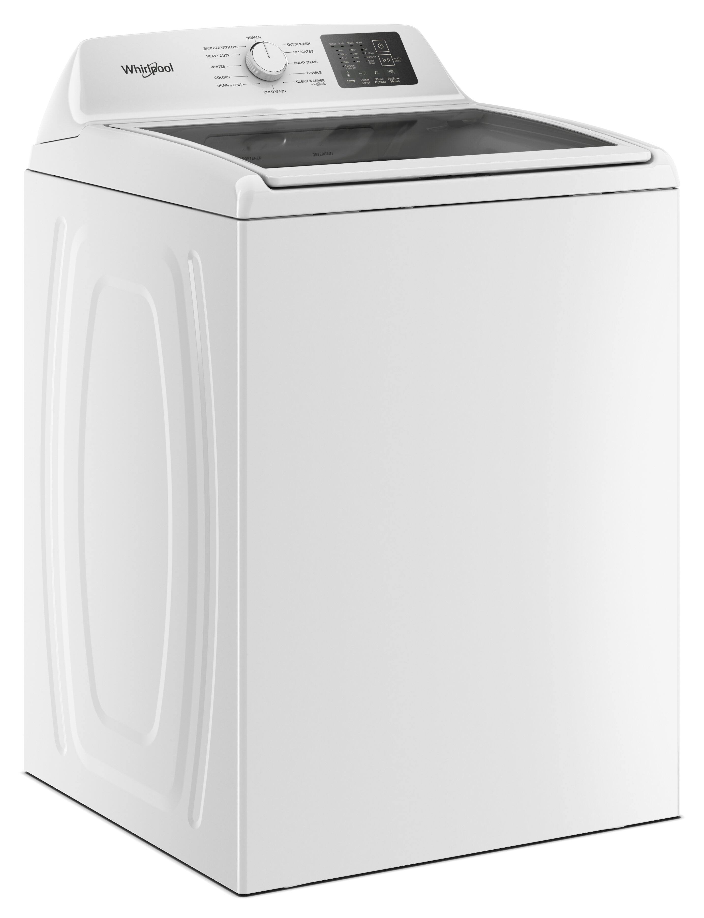 Whirlpool

SMART WASH OPTIONS:
- HEAVY DUTY
- QUICK WASH
- DELICATES
- TOWELS
- COLORS
- COLD WASH

NORMAL
- QUICK WASH
- DELICATES
- BULKY ITEMS
- TOWELS
- COLD WASH

- CLEAN WASH

- START/PAUSE

- 12
- 14
- 16
- 18
- 20
- 22
- 24
- 26
- 28
- 30

- 1
- 2
- 3
- 4
- 5
- 6
- 7
- 8
- 9
- 10

- 1
- 2
- 3
- 4
- 5
- 6
- 7
- 8
- 9
- 10

- 1
- 2
- 3
- 4
- 5
- 6
- 7
- 8
- 9
- 10

- 