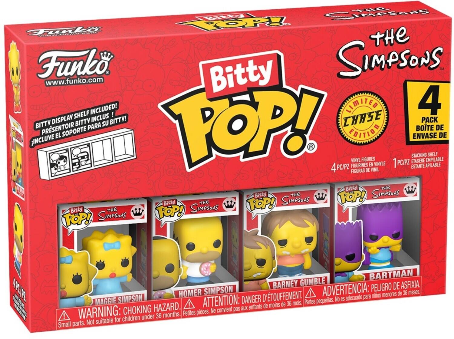 Funko Bitty POP!: The Simpsons - Maggie 4-Pack - Collectibles