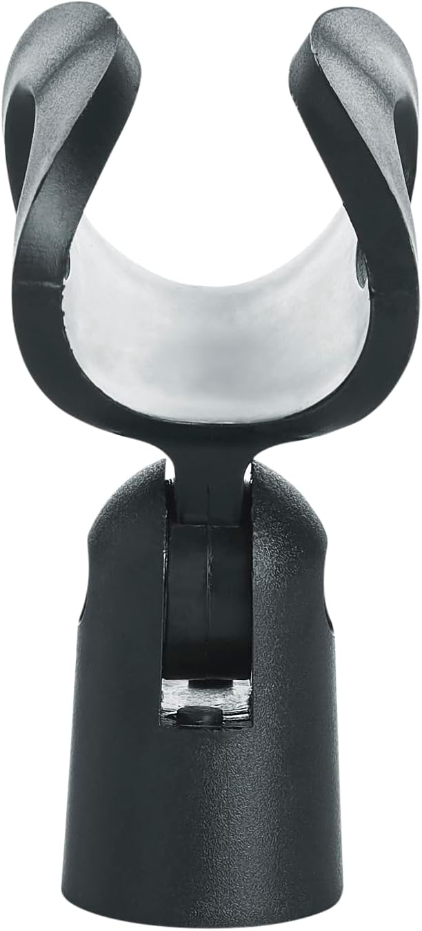 Angle. Gator Frameworks - Standard Microphone Clip with Adjustable Tilt for Wired Handheld Microphones.