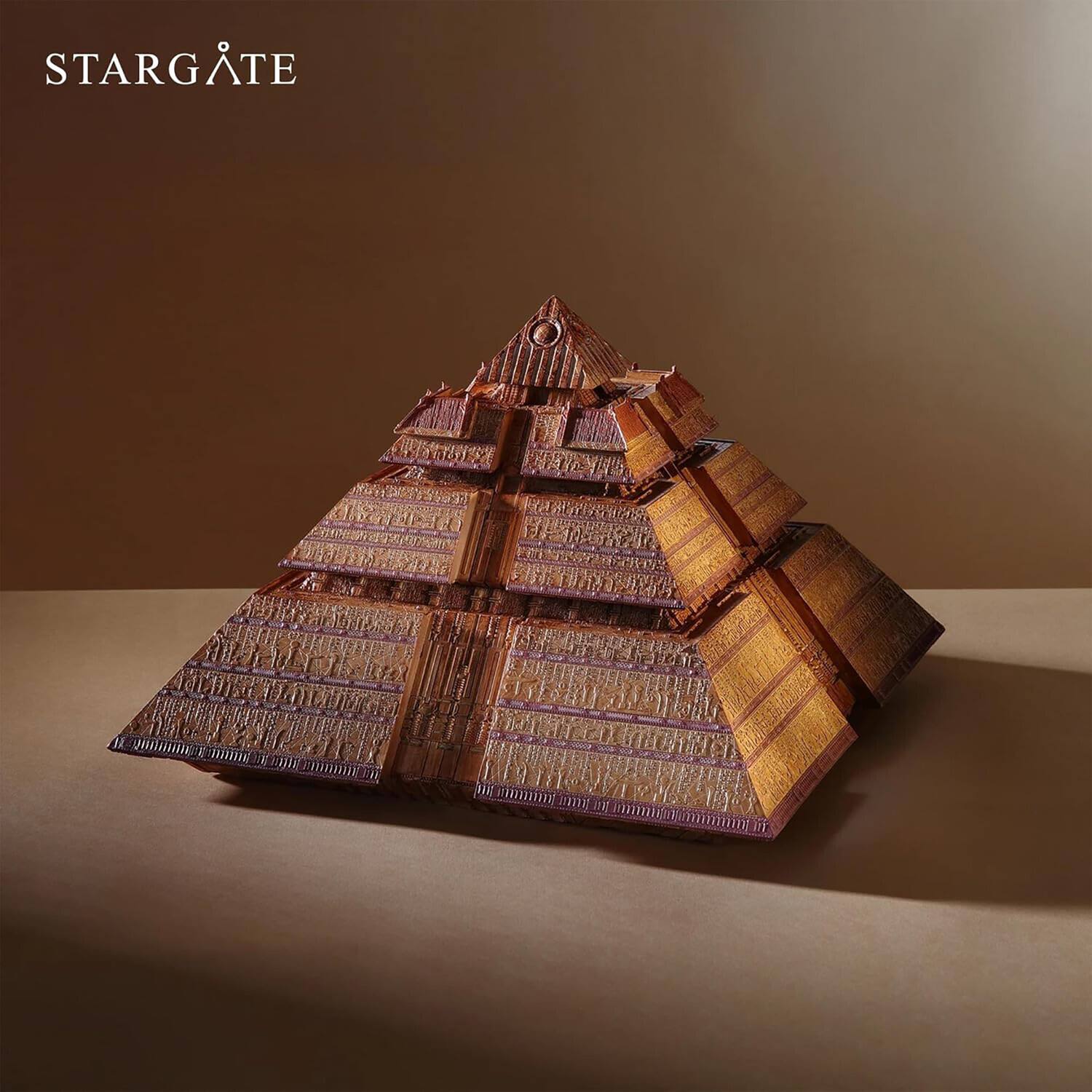 Alt View 2. PopMarket - Stargate - Ra's Pyramid Polyresin Prestige Statue   - COLLECTIBLES - Multicolor.