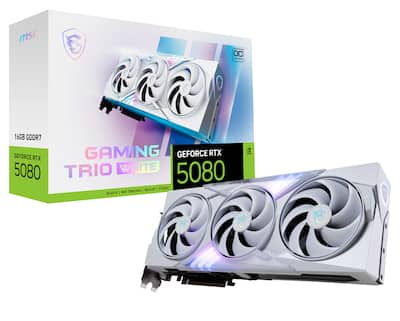 MSI NVIDIA GeForce RTX 5080 16G GAMING TRIO OC 16GB GDDR7 MSI NVIDIA GeForce RTX 5080 16G GAMING TRIO OC 16GB GDDR7
