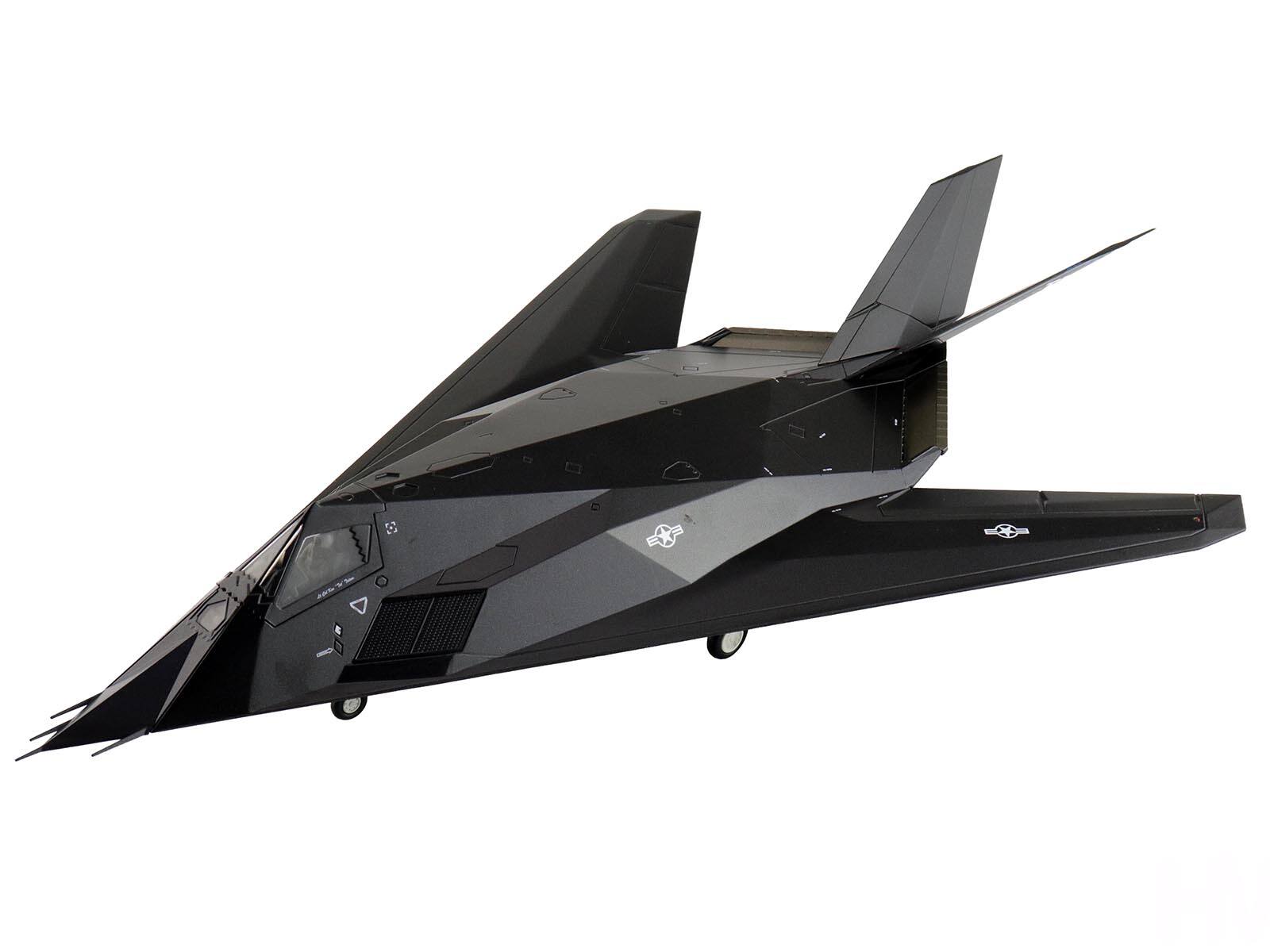 Alt View 5. Hobby Master - Lockheed F-117A Nighthawk Stealth Aircraft "84-0809" (2022) US Air Force "Air Power Series" 1/72 Model by Hobby Master.