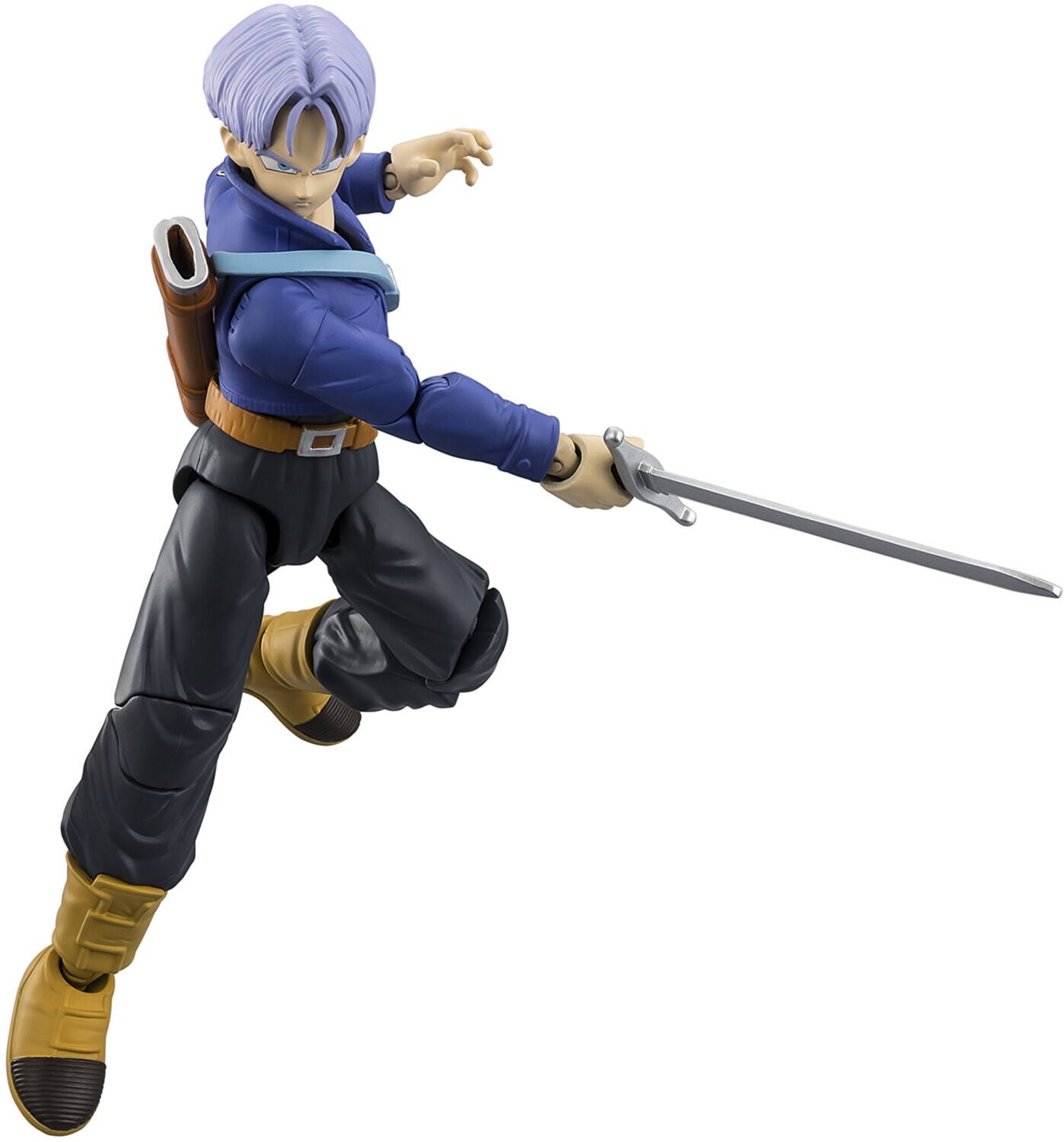 Alt View 2. Bandai - Dragon Ball Z - Dragon Stars - Future Trunks Action Figure   - COLLECTIBLES - Multicolor.