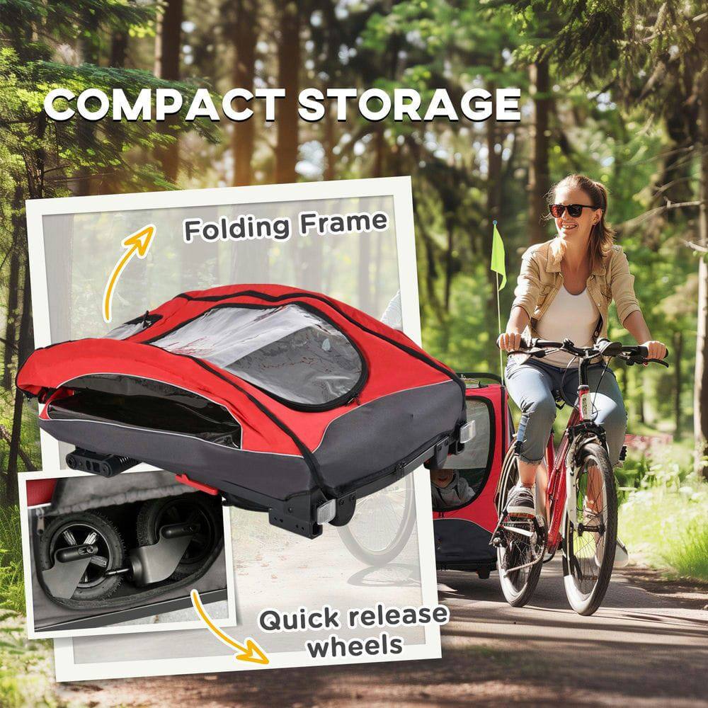 COMPACT STORAGE

Folding Frame

Quick release wheels