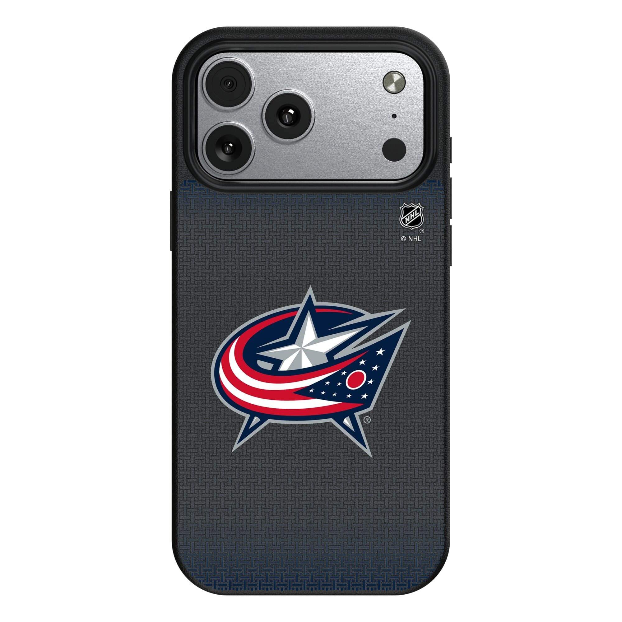 Keyscaper - NHL - Columbus Blue Jackets Linen Logo iPhone Magnetic Bump Case - 17 - Black price history on PriceWatchPro