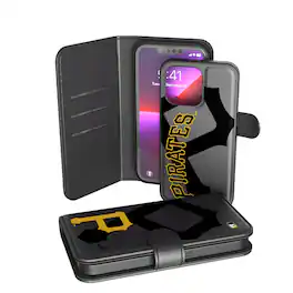 Keyscaper - MLB - Pittsburgh Pirates iPhone Wallet Case - 14 - Multicolor