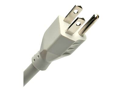 Alt View 1. Tripp Lite - Protect It! 6-Outlet Surge Protector, 15' Cord - Gray/Silver.