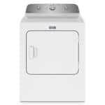 Maytag - 7.0 Cu. Ft. Gas Dryer with Wrinkle Prevent - White